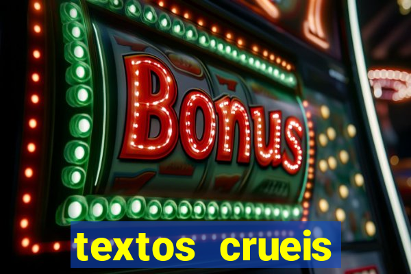 textos crueis demais pdf